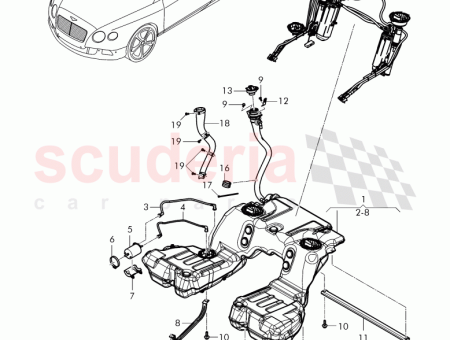 Photo of R SERVOIR DE CARBURANT AVEC POMPE JAUGE DE…