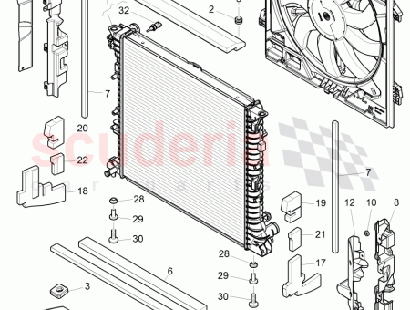 Photo of ISOLATEUR EN CAOUTCHOUC RADIATEUR DE LIQUIDE DE REFROIDISSEMENT…