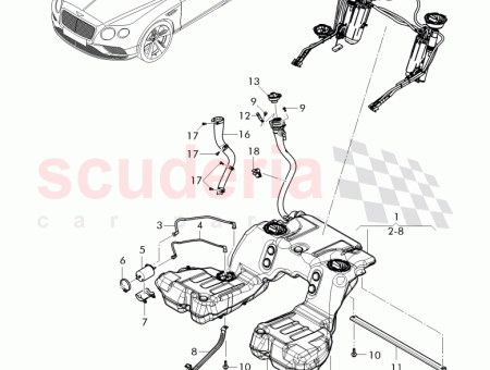 Photo of R SERVOIR DE CARBURANT AVEC POMPE JAUGE DE…