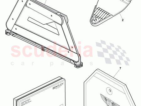 Photo of COUVERCLE TRIANGLE D AVERTISSEMENT 3W8 860 379…