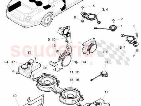 Photo of HAUT PARLEUR AVEC SUPPORT 3Y0 035 387…