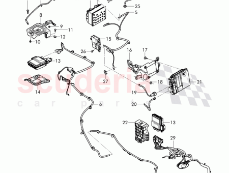 Photo of SUPPORT POUR CONTROLE ELECTRIQUE MODULE LECTRONIQUE 4M0 907…
