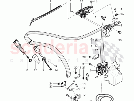 Photo of BRAS DE SUPPORT POUR CEINTURE DE S CURIT…