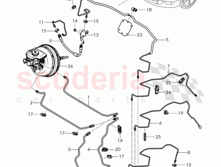 Photo of LIGNE DE FREINAGE 3W0 614 724…
