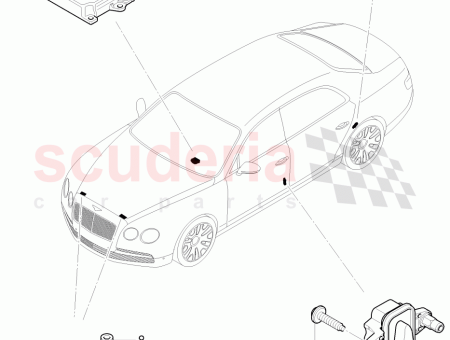 Photo of CAPTEUR D ACCEL ERATION LONGITUDINALE CAPTEUR DE COLLISION…