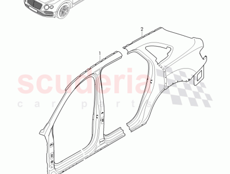 Photo of PARTIE SECTIONNELLE PANNEAU LAT RAL 36A 898…