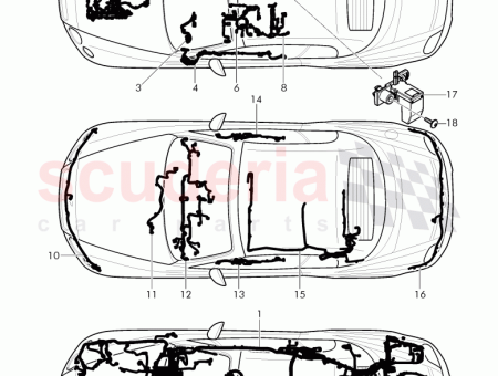 Photo of FAISCEAU DE C BLAGE CENTRAL 3W7 971 012…
