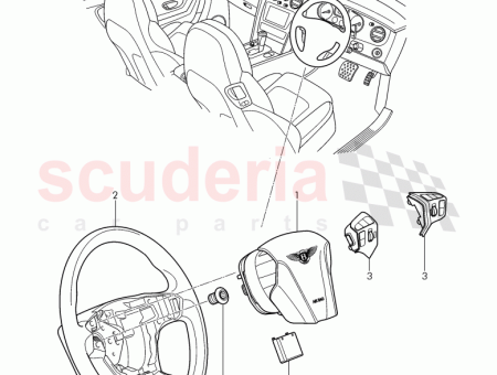 Photo of UNIT D AIRBAG POUR VOLANT 3W0 880 206…