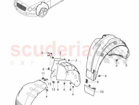 Photo of WHEELHOUSE PROTECTOR D MJ 2016 3W3 810 969…