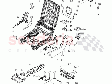 Photo of CADRE D ASSISE ET DE DOSSIER 4M0 883…