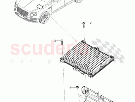 Photo of SUPPORT POUR CONTROLE ELECTRIQUE MODULE LECTRONIQUE 4M0 907…
