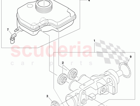 Photo of R SERVOIR POUR LIQUIDE DE FREIN…
