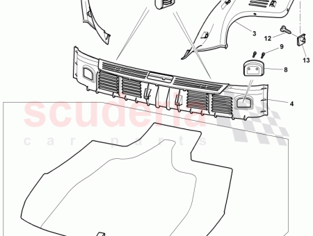 Photo of COUVERCLE DE GARNITURE 3W7 863 667…