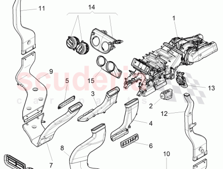 Photo of CONDUIT D AIR FRAIS PILIER B C…