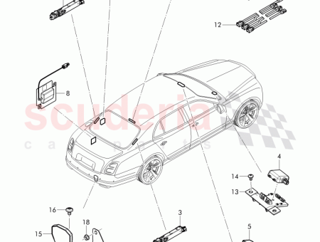 Photo of SUPPORT ANTENNE D MJ 2016 3W0 035…