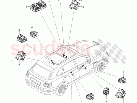 Photo of INTERRUPTEUR POUR LE R TROVISEUR COMMANDE LECTRIQUE 36A…