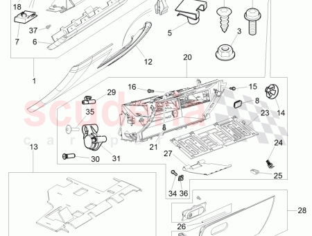 Photo of COUVERCLE DE BO TE GANTS ASSEMBLAGE…