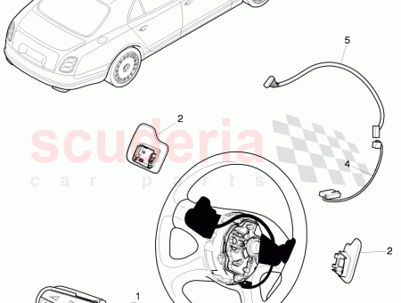 Photo of 1 JEU DE COMMUTATEURS COMBI POUR VOLANT MULTIFONCTIONS…