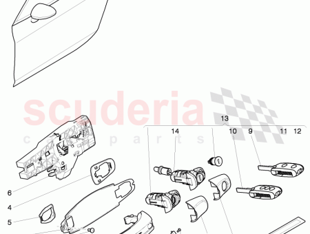 Photo of POIGN E DE PORTE EXT RIEURE 3W3 837…