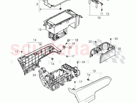 Photo of HOUSSE POUR CONSOLE CENTRALE 36A 863 242…