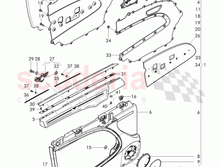 Photo of PANNEAU DE GARNITURE DE PORTE PARTIE SUP RIEURE…