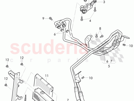 Photo of CONDUITE D HUILE POUR DIFF RENTIEL D ESSIEU…