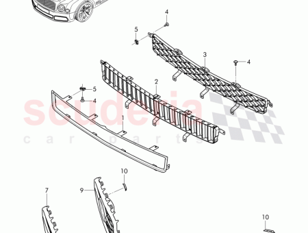 Photo of GRILLE 3Y0 807 639…