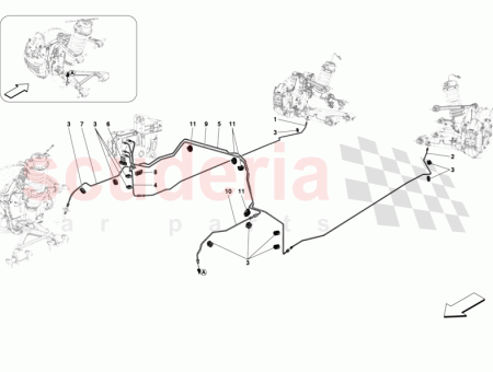 Photo of CONDUITE DE FREIN AVANT DROITE…