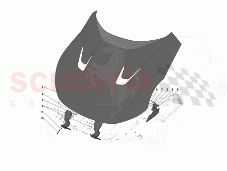 Photo of COUVERCLE AVANT COMPLET…