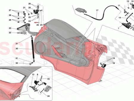 Photo of CHARNI RE DE PORTE INF RIEURE GAUCHE COMPL…