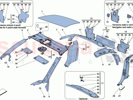 Photo of GARNITURE D CRAN ARRI RE GAUCHE…