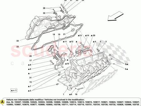 Photo of JOINT DE COUVERCLE DE CULASSE DROITE…