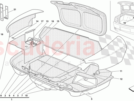 Photo of MOQUETTE COMPL TE POUR COUVERCLE DE CD…