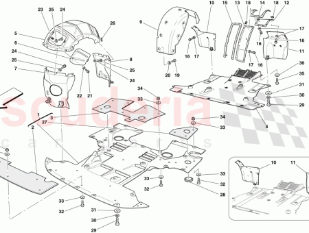 Photo of PARE GRAVIER AVANT POUR ROUE AVANT DROITE…