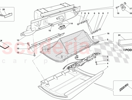 Photo of PORTE DE BO TE GANTS COMPL TE…