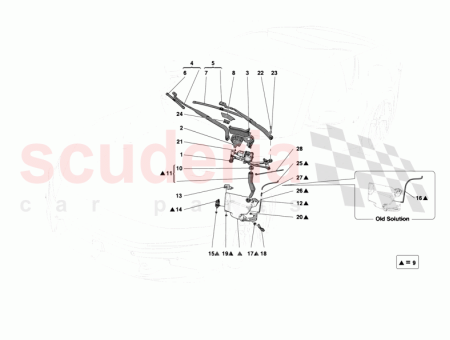 Photo of CENTRE WINDSCREEN WASHER PIPE…