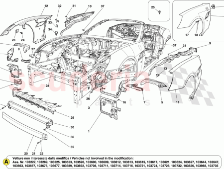 Photo of SUPPORT DE FIXATION INTERNE POUR LE FEU ARRI…