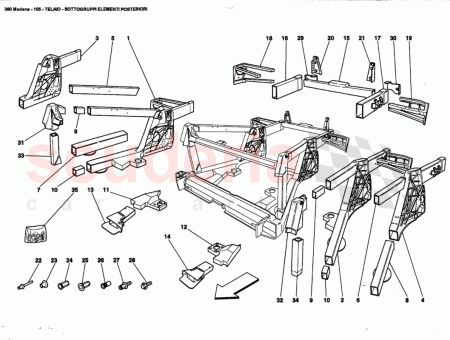 Photo of SUPPORT LAT RAL GAUCHE SUPPORT MOTEUR…