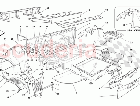 Photo of TIMONERIE ARRI RE DROITE COMPL TE…