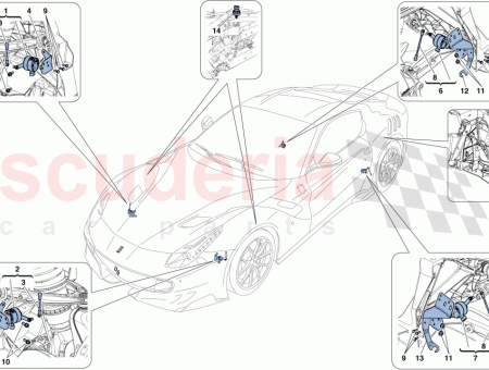 Photo of CAPTEUR DE MOUVEMENT AVANT DROIT COMPLET…