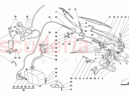 Photo of CONTENEUR COMPLET D ESSUIE GLACE DE PARE BRISE…