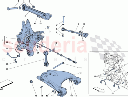 Photo of SUPPORT DE MOYEU ARRI RE DROIT…