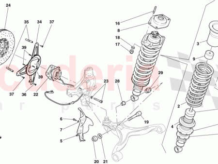 Photo of FIXATION DE L CROU DE ROUE AVANT DROITE…