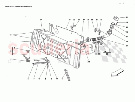 Photo of R SERVOIR DE CARBURANT…