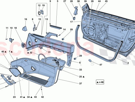 Photo of INT RIEUR DROIT JOINT RACLEUR DE VITRE…