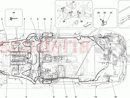 Photo of C BLES DE CONNEXION DU GROUPE DE CYLINDRES…
