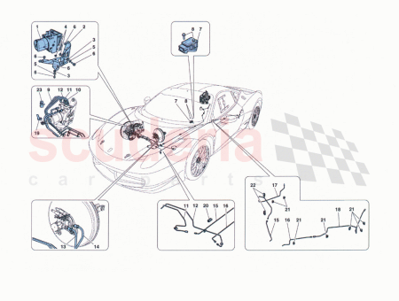 Photo of CONDUITE DE FREIN ARRI RE GAUCHE…