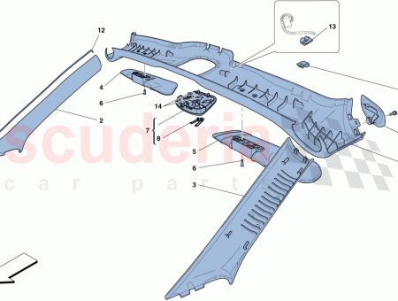 Photo of COUVERCLE DE LA SERRURE DROITE…