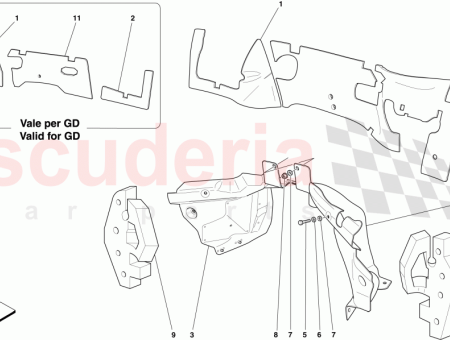 Photo of BOUCLIER THERMIQUE DE PARE FEU C T GAUCHE…