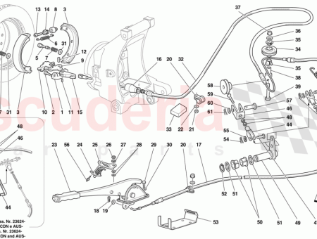 Photo of C BLE DE COMMANDE DE FREIN MAIN ARRI…